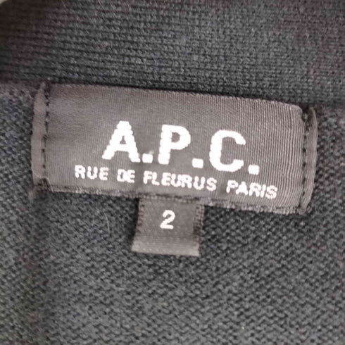 アーペーセー A.P.C. カシミヤ混 ダブルポケットカーディガン メンズ JPN:2