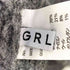 グレイル GRL ワンショルダーベロアリボンニットミニワンピース レディース FREE