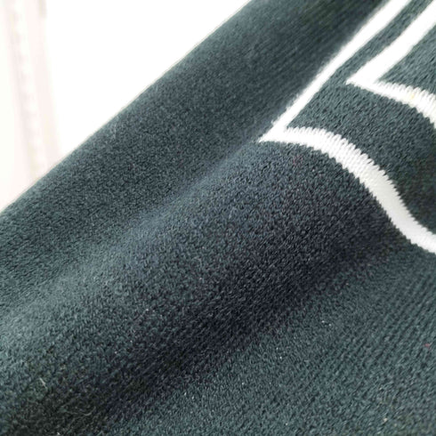 アルマーニエクスチェンジ ARMANI EXCHANGE リバーシブル コットンアクリル ロゴ 大判 マフラー メンズ ONE SIZE