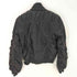 ディーゼル DIESEL 00S Gather Design Cropped Bomber Jacket ギャザー デザイン クロップド ボンバー ジャケット MA-1 ブルゾン Y2K 裏地総柄 レディース import:S