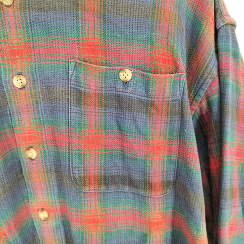 ハイシェラ HIGH SIERRA 90-00s チェック柄 ロングスリーブ ネルシャツ メンズ XL