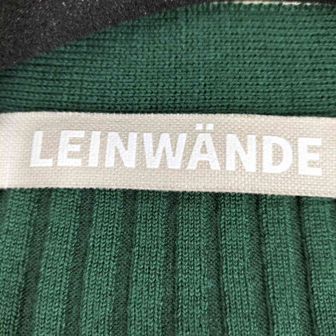 ラインヴァンド LEINWANDE デザイン切替カーディガン レディース FREE