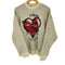 エックスガール X-girl HEART BARBED WIRE JACQUARD KNIT TOP レディース O/S