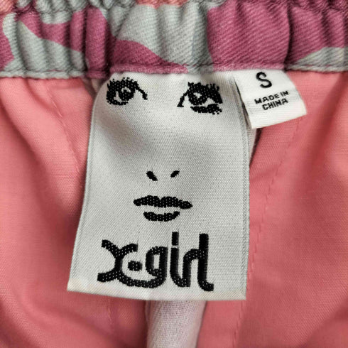 エックスガール X-girl MULTI PATTERN EASY PANTS パンツ レディース S