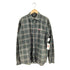 デウス DEUS L/S コットンフロントポケットロゴ刺繍チェックシャツ メンズ import:M
