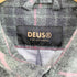 デウス DEUS L/S コットンフロントポケットロゴ刺繍チェックシャツ メンズ import:M