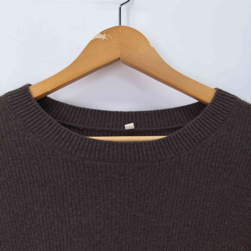 ムジラボ MUJI labo 自然のまんまの色 ヤククルーネックセーター メンズ JPN:XL