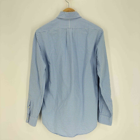 ラルフローレン RALPH LAUREN ギンガムチェック ボタンダウン L/S シャツ メンズ import:XS