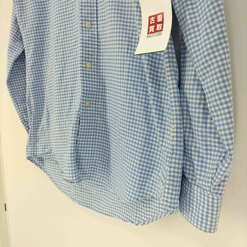 ラルフローレン RALPH LAUREN ギンガムチェック ボタンダウン L/S シャツ メンズ import:XS