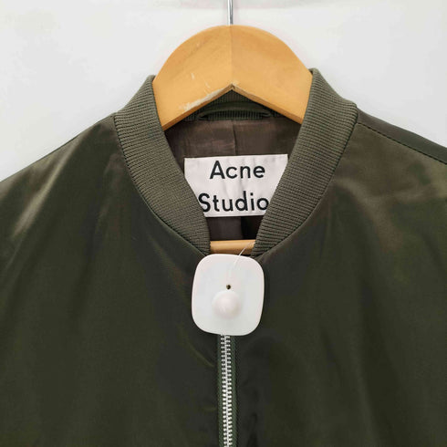 アクネストゥディオズ ACNE STUDIOS ECLIPSE SHINE Bomber MA-1 Long Coat ボンバー ロング コート レディース 36