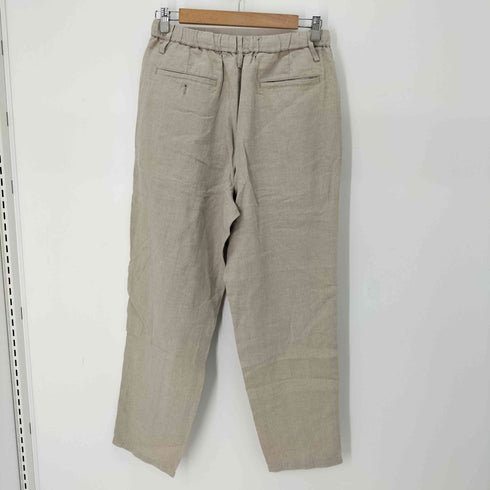 ムジルシリョウヒン 無印良品 リネン洗いざらしテーパードパンツ メンズ JPN:M