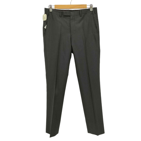 バーバリーブラックレーベル BURBERRY BLACK LABEL ストライプスラックスパンツ メンズ 73