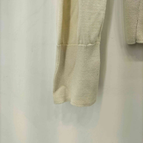デミルクスビームス Demi-Luxe BEAMS クルーネック シルク カーディガン レディース JPN:36