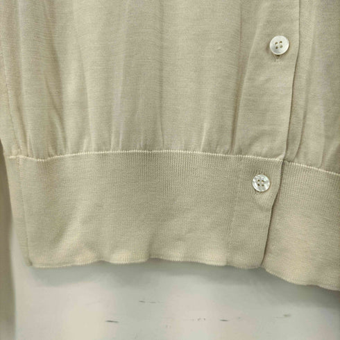 デミルクスビームス Demi-Luxe BEAMS クルーネック シルク カーディガン レディース JPN:36