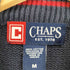 チャップス CHAPS ボーダー柄ハーフジップニット メンズ M