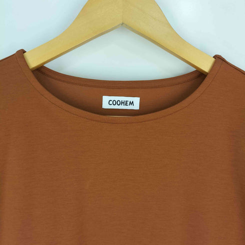 コーヘン COOHEM KNIT DETAIL T-SHIRT レディース JPN:S