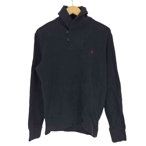 ポロラルフローレン POLO RALPH LAUREN ポニー刺繍 ショールカラー スウェット シャツ メンズ import:S