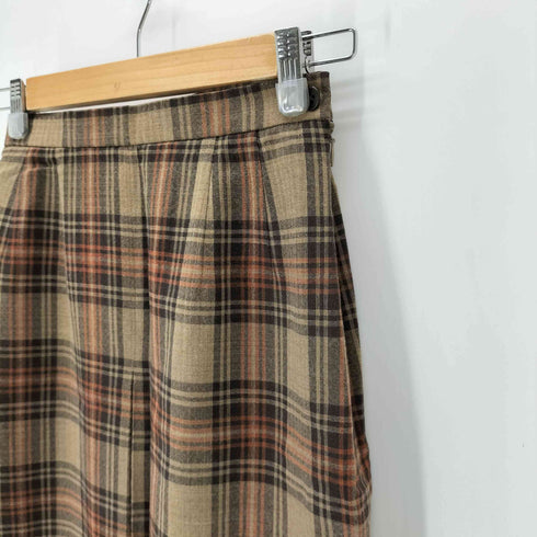 ブルックスブラザーズ BROOKS BROTHERS タータンチェックウールスカート レディース 64-91