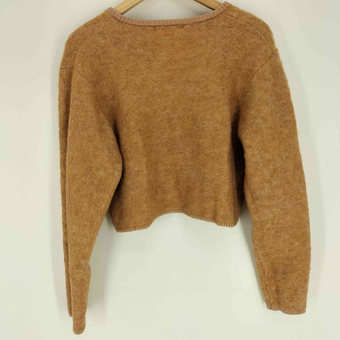 マウジー moussy 23AW ARGYLE SHAGGY カーディガン レディース FREE