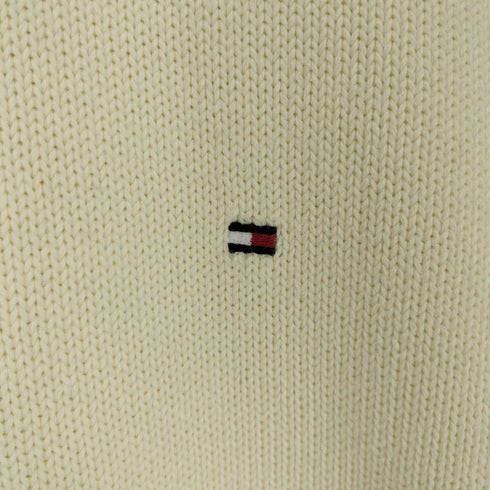 トミーヒルフィガー TOMMY HILFIGER Vガゼットクルーネックニット メンズ L