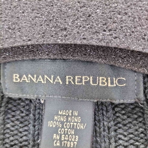 バナナリパブリック BANANA REPUBLIC 切替編みコットンニット メンズ JPN:M