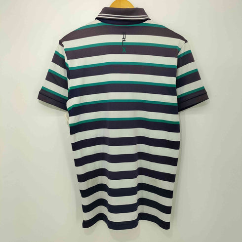 アールエルエックスラルフローレン RLX RALPH LAUREN ロゴプリント ボーダー S/S シャツ メンズ S