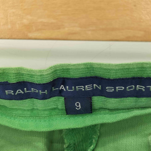 ラルフローレンスポーツ RALPH LAUREN SPORT コーデュロイ ループレス ストレートパンツ レディース 9