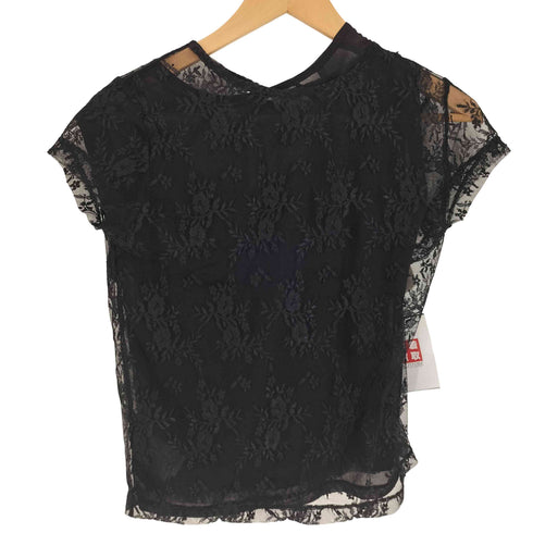 マウジー moussy 25SS LACE LAYERED OPEN NECK トップス レディース FREE