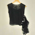 マウジー moussy 25SS LACE LAYERED OPEN NECK トップス レディース FREE