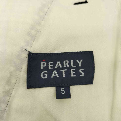 パーリーゲイツ PEARLY GATES ロゴ刺繍 千鳥格子柄 ゴルフ パンツ メンズ 5
