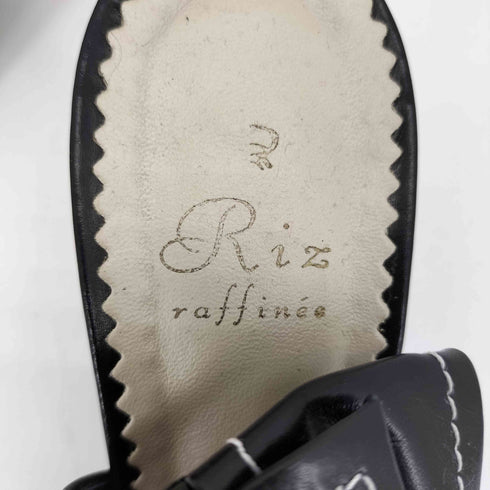 RIZ RAFFINEE リボン付 ヒールパンプス レディース 24EE