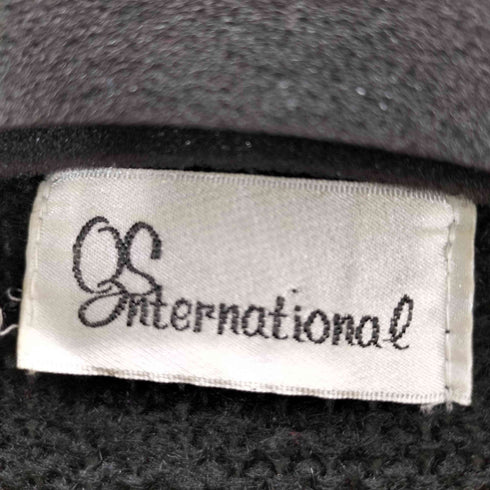 OS Internationa 配色アクリルニット メンズ JPN:M