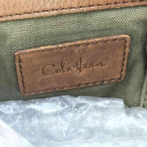 コールハーン COLE HAAN 型押しクロコ ラメ コンビレザートートバッグ レディース