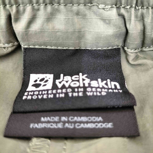 ジャックウルフスキン JACK WOLFSKIN リップストップスカート レディース M