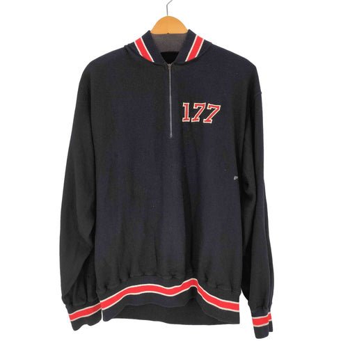 60s ナンバリング ハーフジップニット メンズ JPN:42