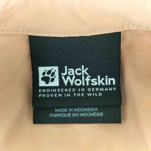ジャックウルフスキン JACK WOLFSKIN 比翼 スナップボタンシャツ レディース L