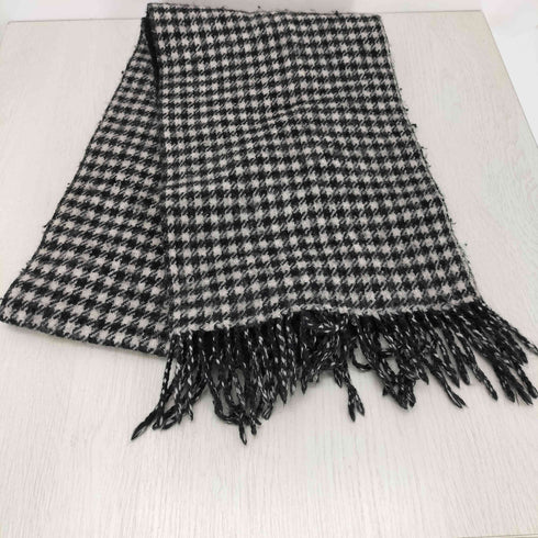 コムデギャルソンオム COMME des GARCONS HOMME 千鳥格子 ツイル ダブルフェイスマフラー メンズ