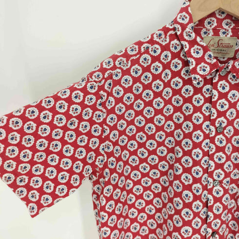 リーバイス Levis オリジナルタグ リーフ クローバー プリント S/S シャツ メンズ