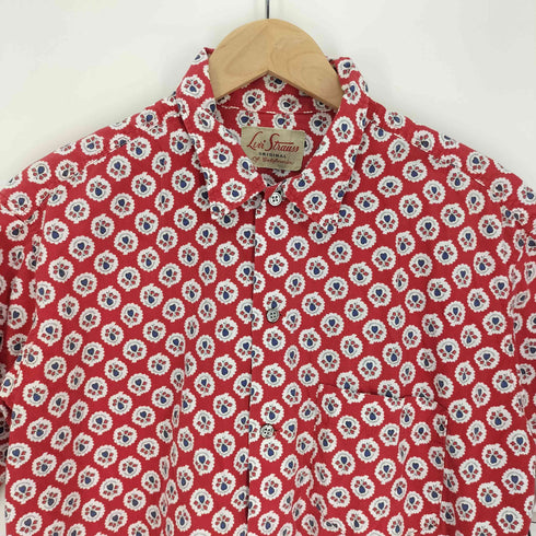 リーバイス Levis オリジナルタグ リーフ クローバー プリント S/S シャツ メンズ