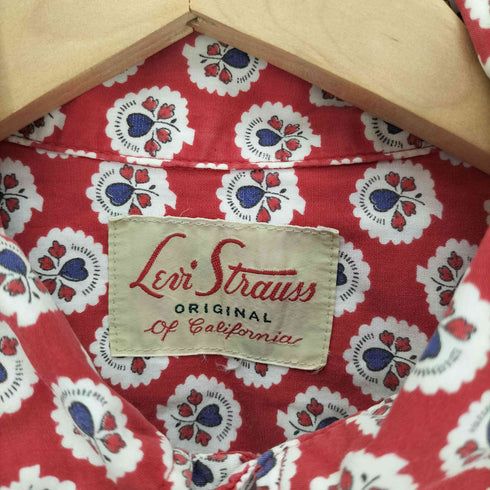 リーバイス Levis オリジナルタグ リーフ クローバー プリント S/S シャツ メンズ