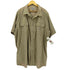 カーハート Carhartt 00s リップストップ アクションプリーツ 半袖 ワークシャツ メンズ import:XXL