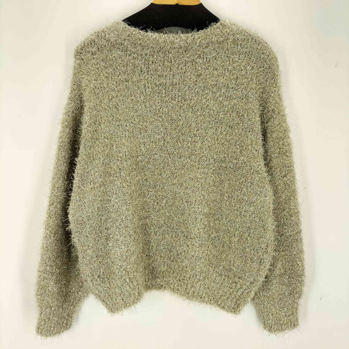 フリークスストア FREAKS STORE ラメ シャギー オーバーニット プルオーバー レディース FREE