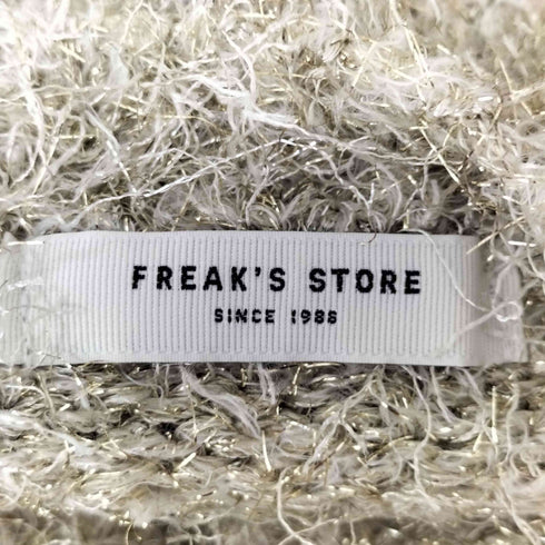 フリークスストア FREAKS STORE ラメ シャギー オーバーニット プルオーバー レディース FREE