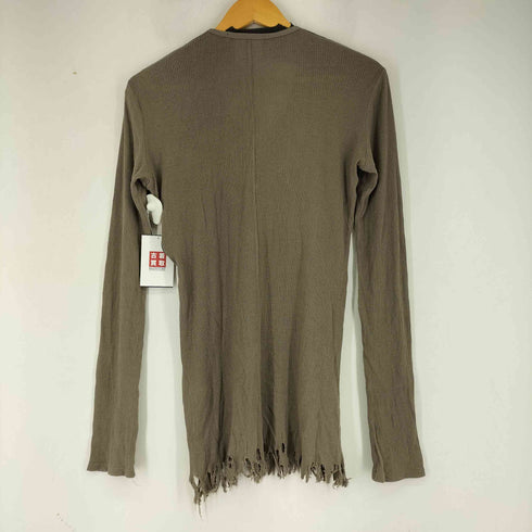 セブンユリウス _7 JULIUS 08SS コットンリネン混フリンジ L/S カットソー メンズ JPN:2