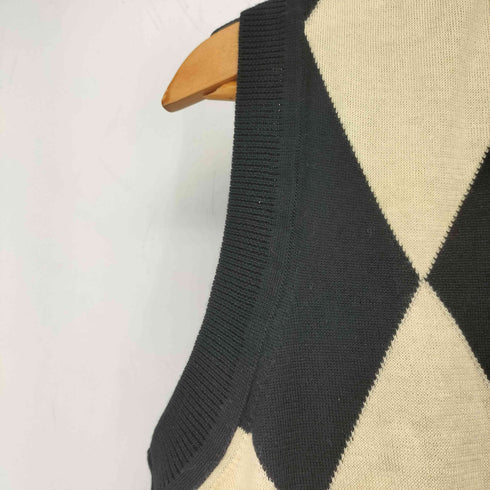 ポールスミスコレクション Paul Smith COLLECTION ダイヤチェック ニットベスト メンズ JPN:M