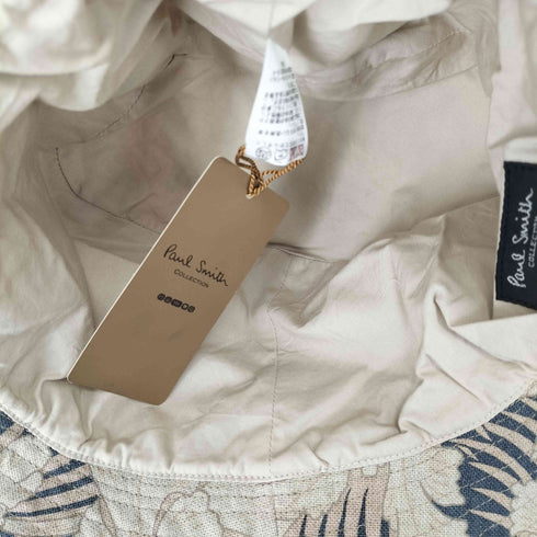 ポールスミスコレクション Paul Smith COLLECTION 総柄リネンハット メンズ JPN:M