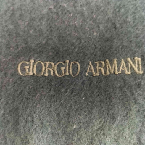 ジョルジオアルマーニ Giorgio Armani ウール100マフラー メンズ