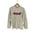 アベイシングエイプ A BATHING APE フロントプリントクルーネック LS Tシャツ メンズ L