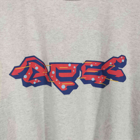アベイシングエイプ A BATHING APE フロントプリントクルーネック LS Tシャツ メンズ L