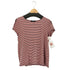 アーペーセー A.P.C. S/S コットンボーダークルーネックTシャツ レディース import:M